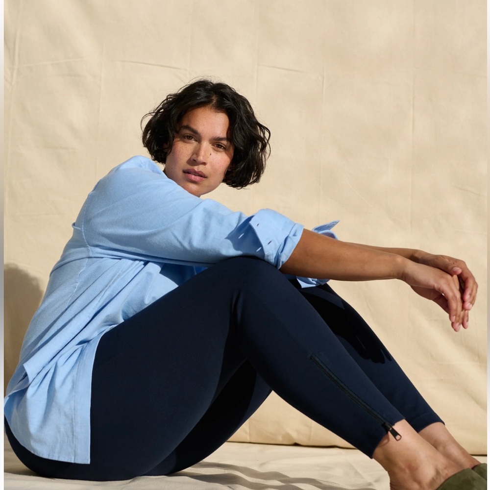 Moro Pocket Signature Ponte Pants by Universal Standard 2X Navy Blue